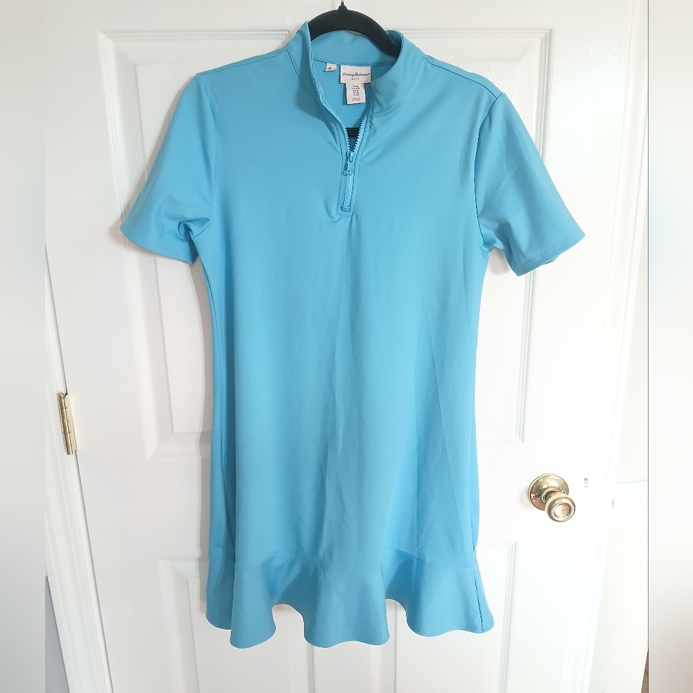 Tommy Bahama Light Blue Short Sleeve Dress